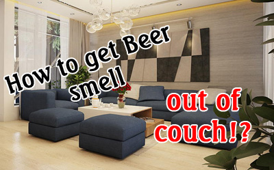 How to get beer smell out of couch?