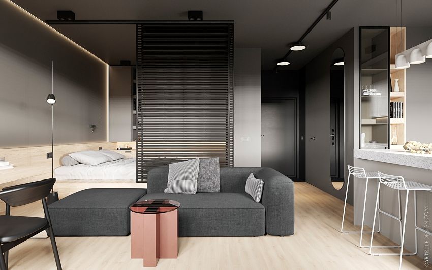 Modern Russian wooden apartments - Interior Design Ideas