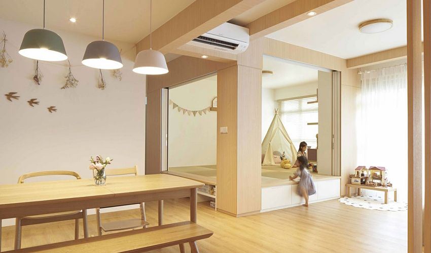 Japanese wooden house with Nordic style - Interior Design Ideas