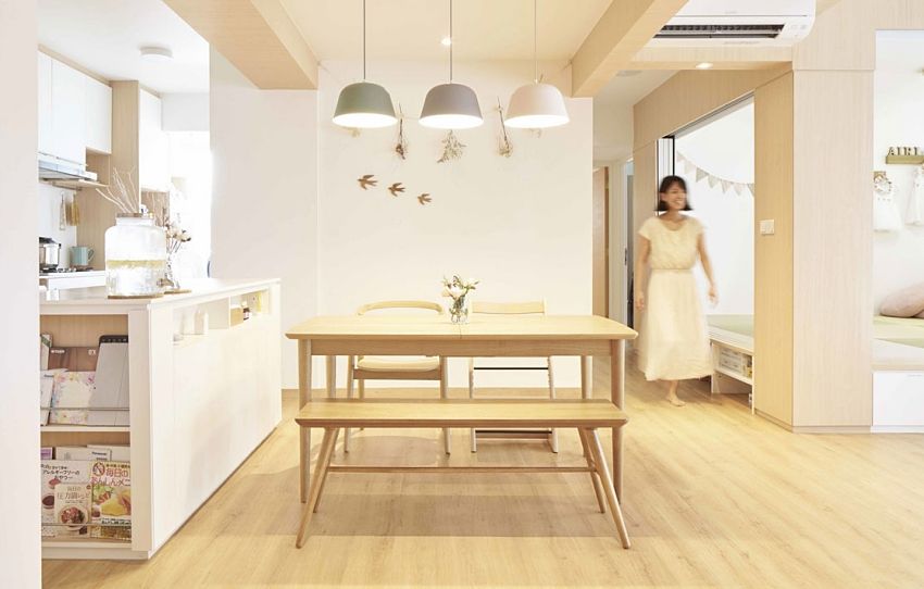 Japanese wooden house with Nordic style - Interior Design Ideas