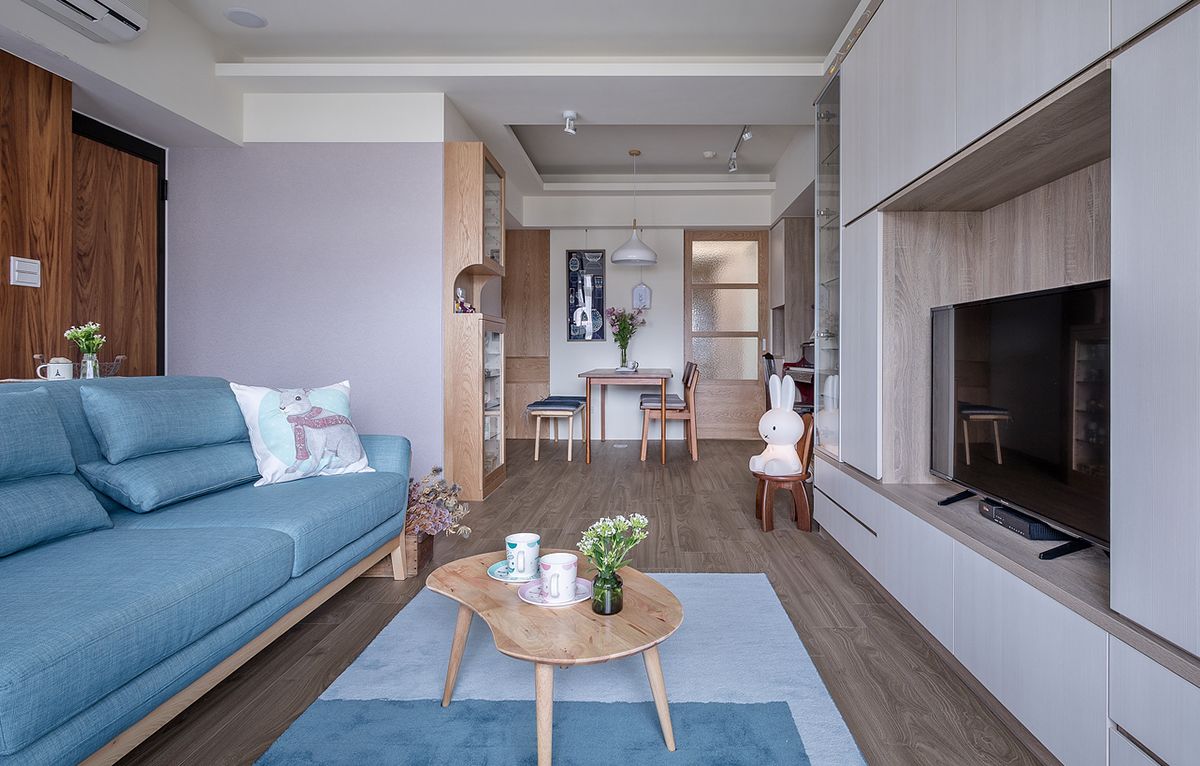 Japanese-style house with Nordic style - Interior Design Ideas