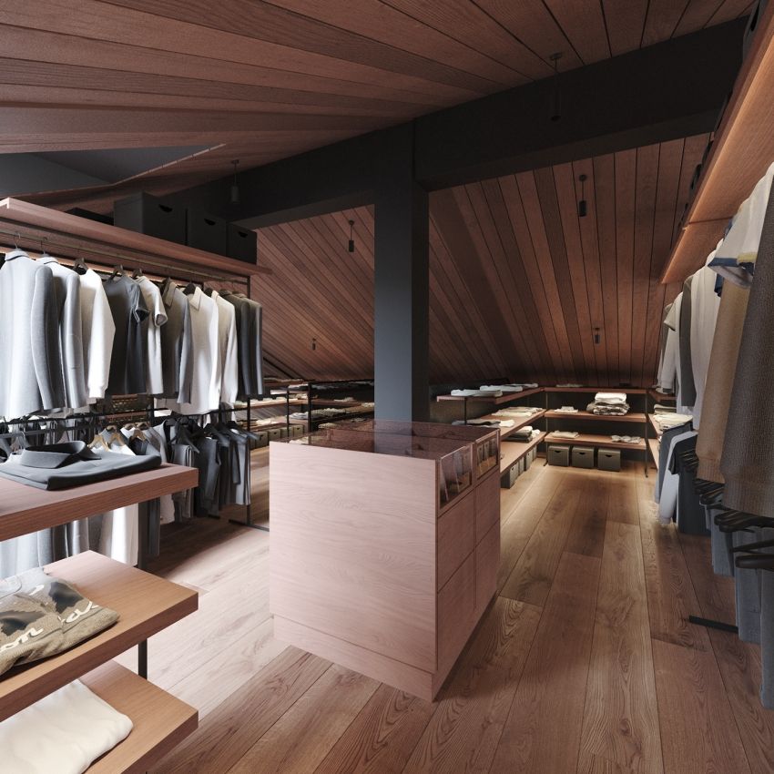 Steel glass house in the forest - Interior Design Ideas