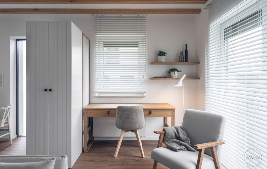 The house is pure white - Interior Design Ideas