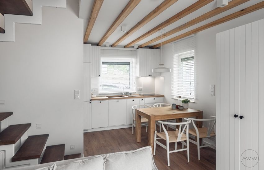 The house is pure white - Interior Design Ideas