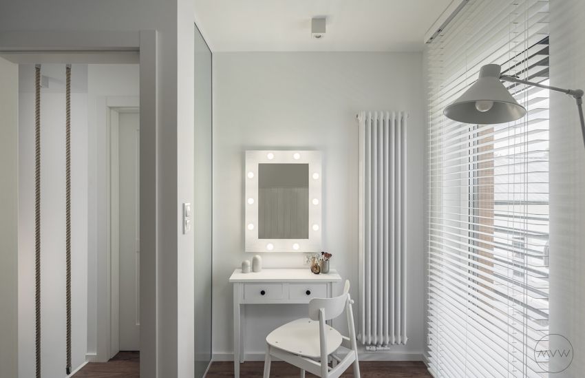 The house is pure white - Interior Design Ideas