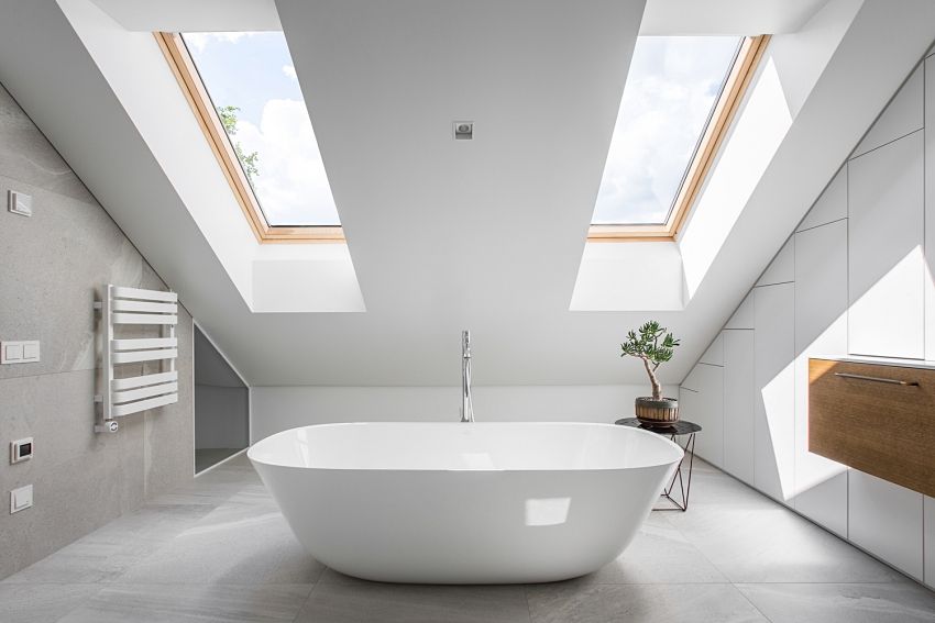 The house attracts sunlight - Interior Design Ideas