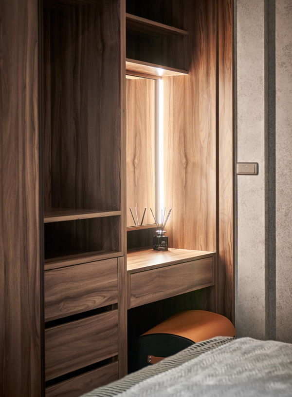 Connecting husband and wife's hearts by light - Interior Design Ideas