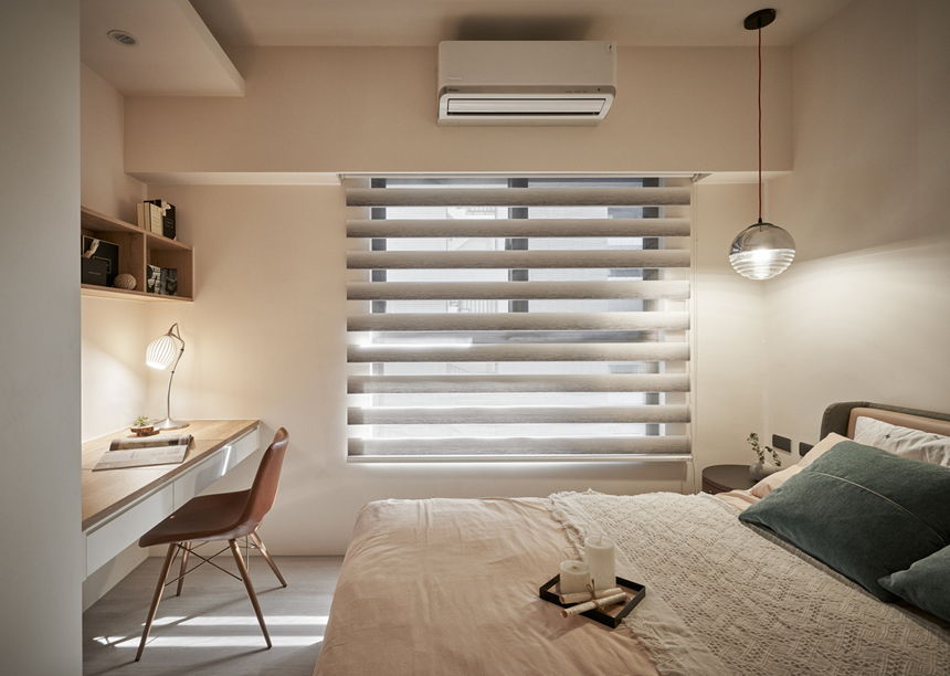 Connecting husband and wife's hearts by light - Interior Design Ideas