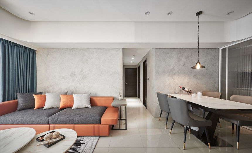 Connecting husband and wife's hearts by light - Interior Design Ideas