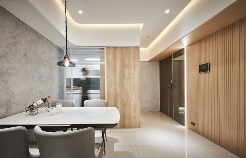 Connecting husband and wife's hearts by light - Interior Design Ideas