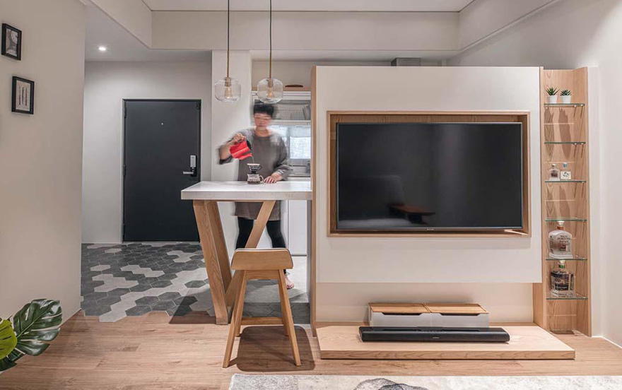 Decorating an old house into a modern home in Taipei - Interior Design Ideas