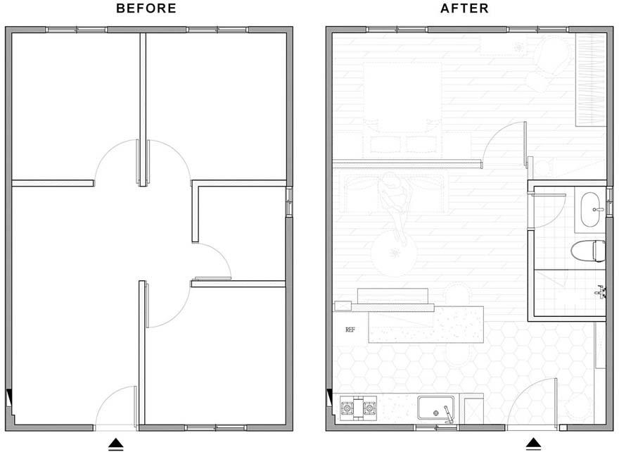 Decorating an old house into a modern home in Taipei - Interior Design Ideas