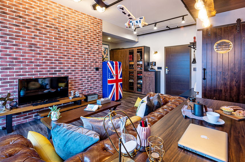 Interior design of the apartment in British style - Interior Design Ideas