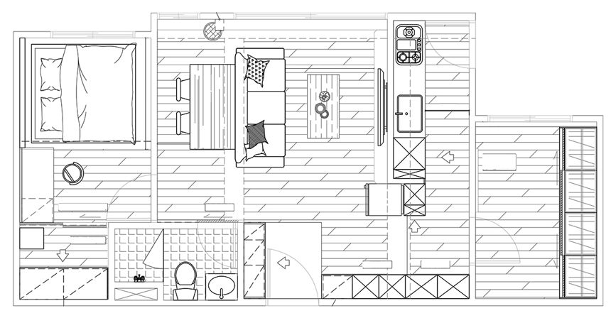 Interior design of the apartment in British style - Interior Design Ideas