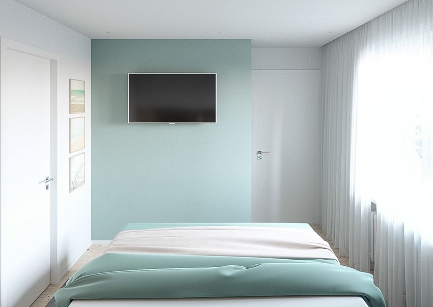 Nordic mint green house - Interior Design Ideas