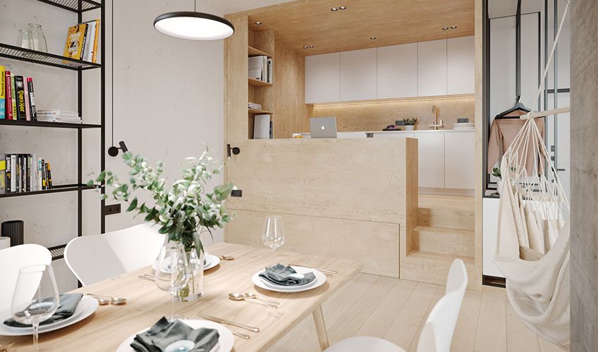 The drawer bed extends the space - Interior Design Ideas