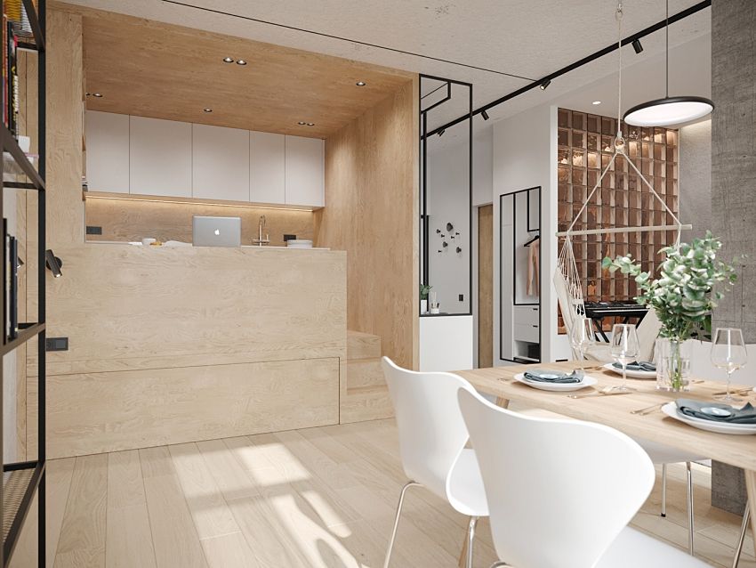 The drawer bed extends the space - Interior Design Ideas