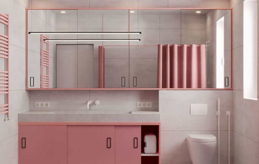 The wooden apartment is 36 square meters wide - Interior Design Ideas