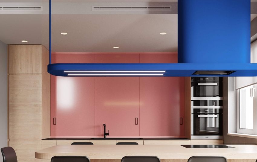 The wooden apartment is 36 square meters wide - Interior Design Ideas