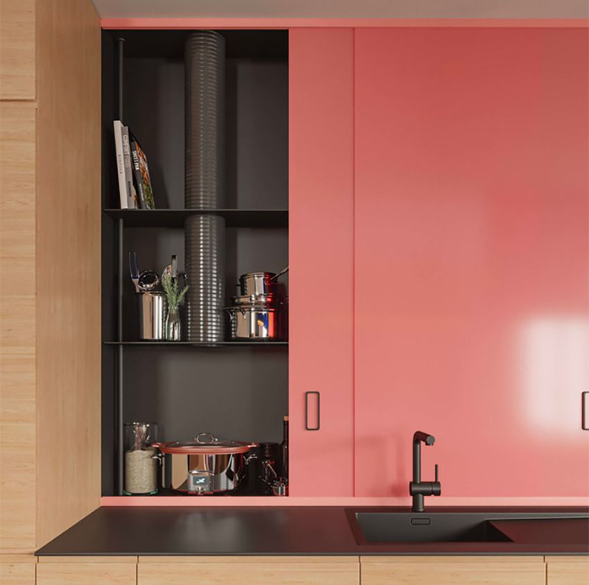 The wooden apartment is 36 square meters wide - Interior Design Ideas