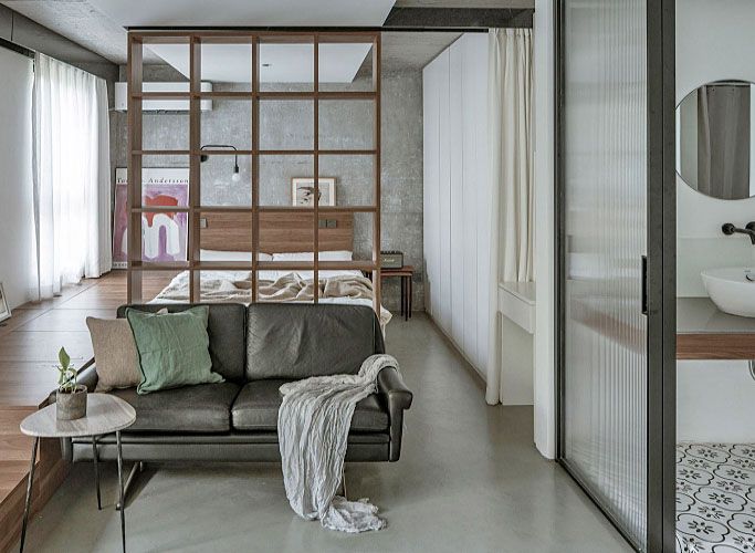 Fresh retro wooden house!