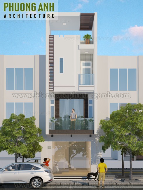 Mẫu thiết kế cho Nhà phố 3 tầng - Anh Ngọc Anh - Hải An - Hải Phòng