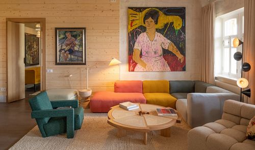 Old wooden house in Russia