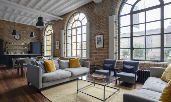Renovated apartment arc by the River Thames! London Loft Wind Brick House