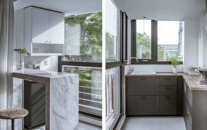 Luxurious kitchen space